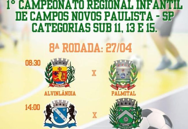 1º Campeonato Regional Infantil de Campos Novos Paulista - SP