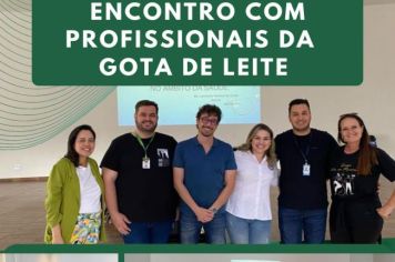 Encontro com Profissionais da gota de leite