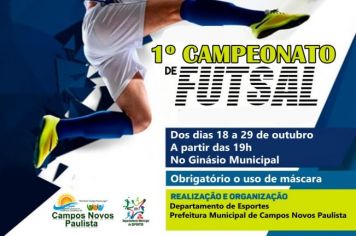 1º Campeonato de Futsal