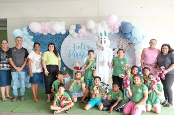 Páscoa encantada nas escolas de Campos Novos Paulista