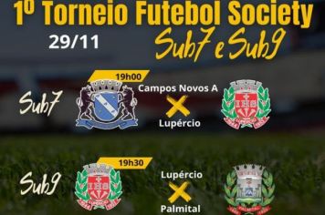 Final do 1º Torneio de Futebol Society 