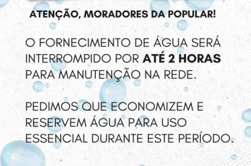 AVISO IMPORTANTE