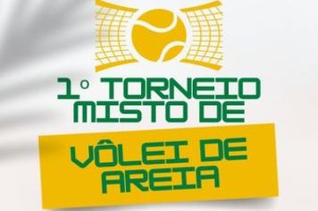 1º Torneio Misto de Vôlei de Areia 