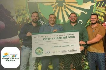 Premiação do Município Agro