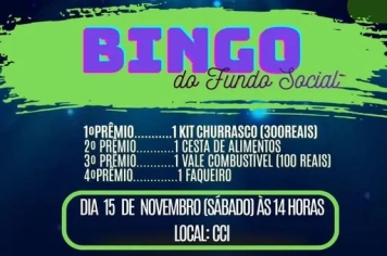 É dia de Bingo no CCI!