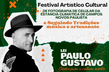 Festival Artístico Cultural: Inscreva-se agora!