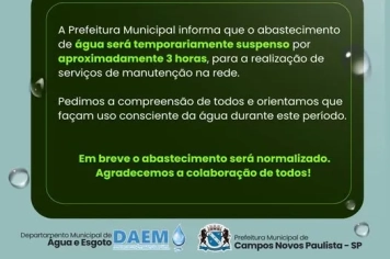 Aviso Importante