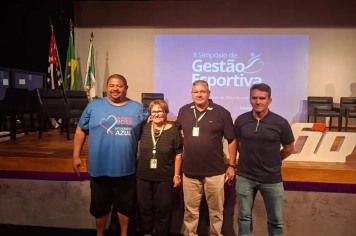Departamento de Esportes participa do II Simpósio de Gestão Esportiva do CIVAP