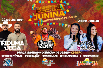 A nossa Festa Junina ta chegandoooo! 