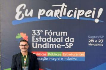 33º Fórum Estadual da Undime