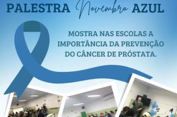 Palestra sobre o NOVEMBRO AZUL