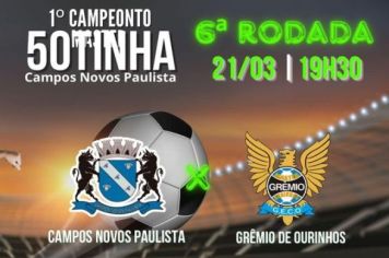 1º Campeonato Master 50tinha Campos Novos Paulista 