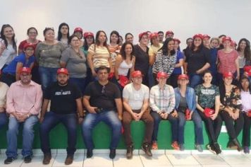 Curso de Multiplicadores de Educação Ambiental para os professores da rede municipal de ensino de Campos Novos Paulista.