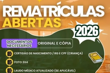 Última Semana de Rematrículas!