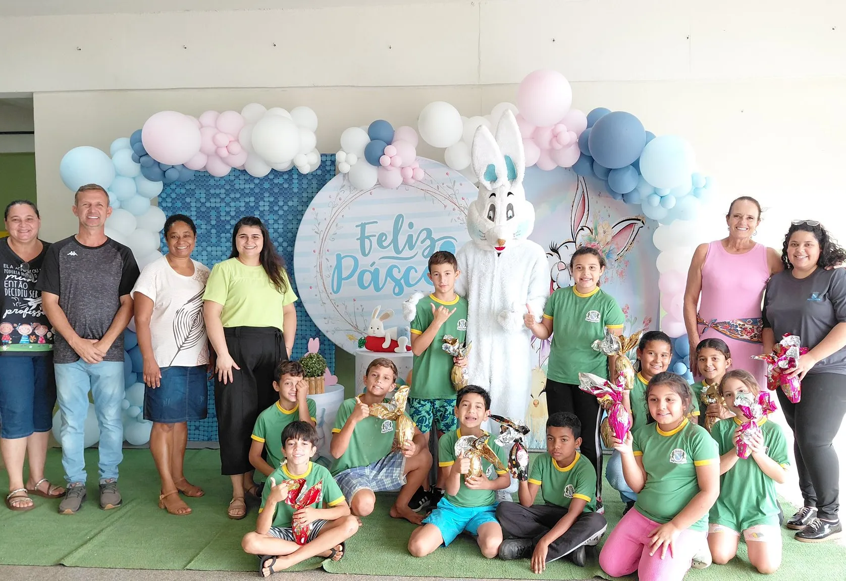 Páscoa encantada nas escolas de Campos Novos Paulista