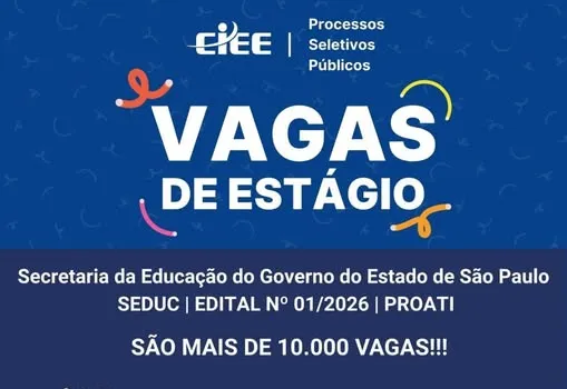 VAGAS DE ESTÁGIO – ATENÇÃO, ESTUDANTES!