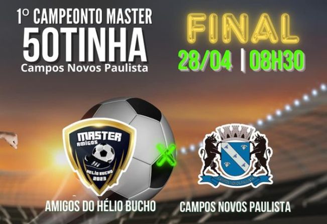 1º Campeonato Master 50tinha Campos Novos Paulista 