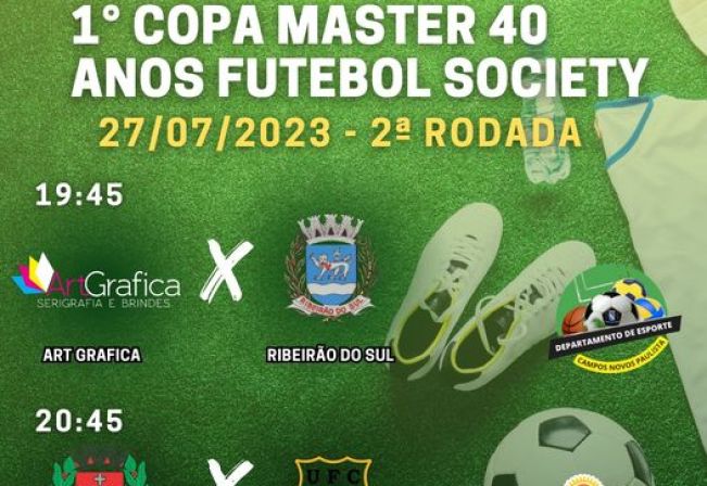 1º COPA MASTER 40 ANOS