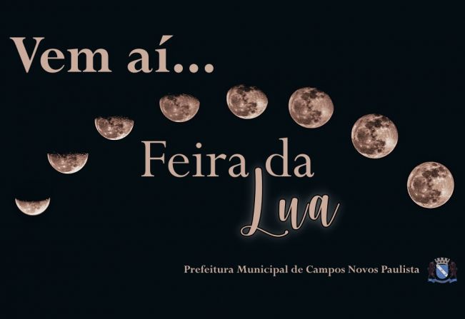 ABRE INSCRIÇÕES PARA A FEIRA DA LUA CÉU DE SAFIRA