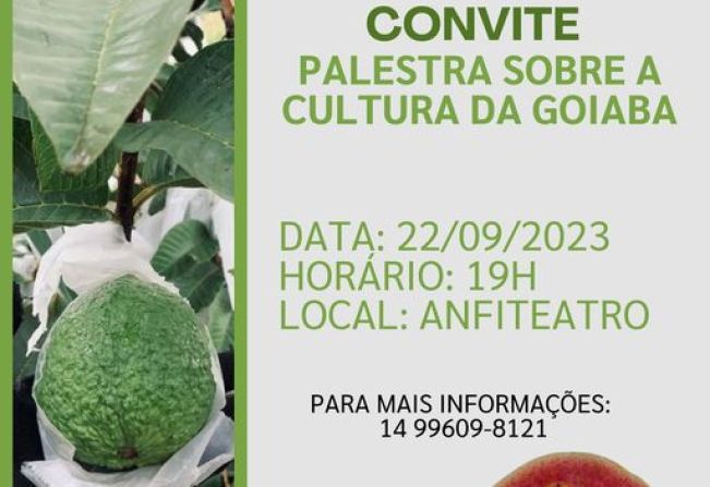 Palestra Sobre a Cultura da Goiaba