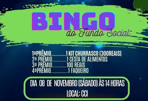 É Dia de Bingo no CCI!