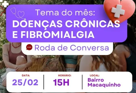 Roda de Conversa sobre Doenças Crônicas e Fibromialgia