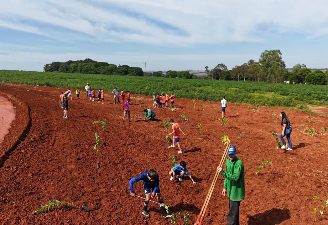 Plantio pelo Futuro em Campos Novos Paulista
