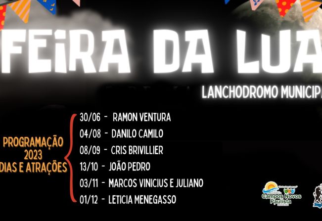 Agenda das próximas feiras da lua