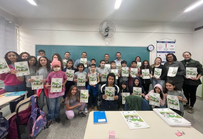 CAMPOS NOVOS PAULISTA, 1º MUNICÍPIO DO MÉDIO PARANAPANEMA A RECEBER O PROGRAMA AMBIENTAL NATUREZA VIVA, REALIZADO PELA POLÍCIA MILITAR AMBIENTAL DE ASSIS/SP.