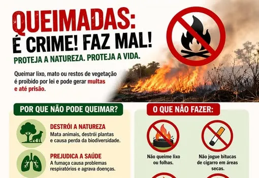 Queimadas: Diga Não ao Fogo!