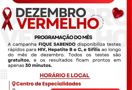 Dezembro Vermelho: Informação que Protege