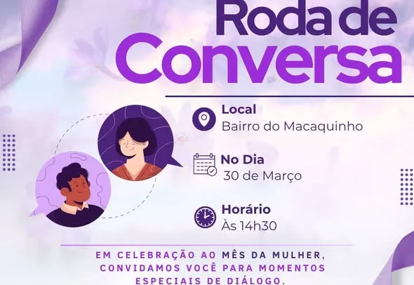  Mês da Mulher: Um convite ao diálogo e acolhimento 
