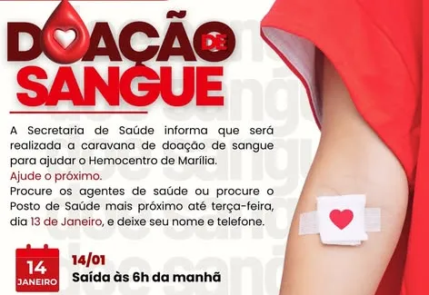 Caravana de Doação de Sangue