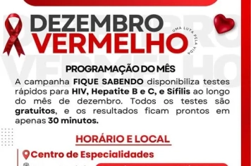 Dezembro Vermelho: Informação que Protege