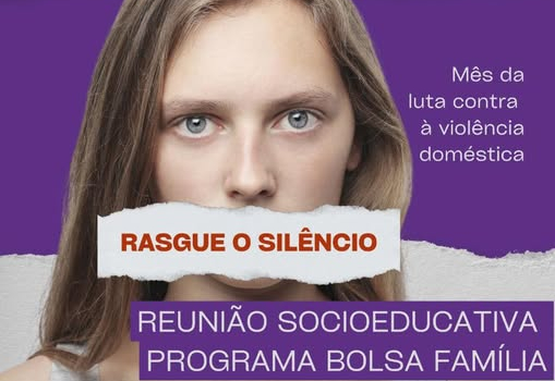 AGOSTO LILÁS – Mês de combate à violência doméstica